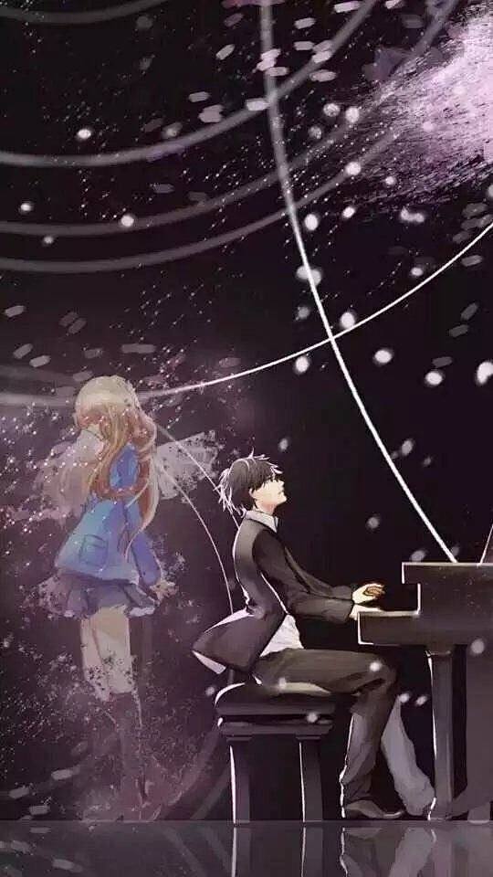 二次元校园小说封面底图