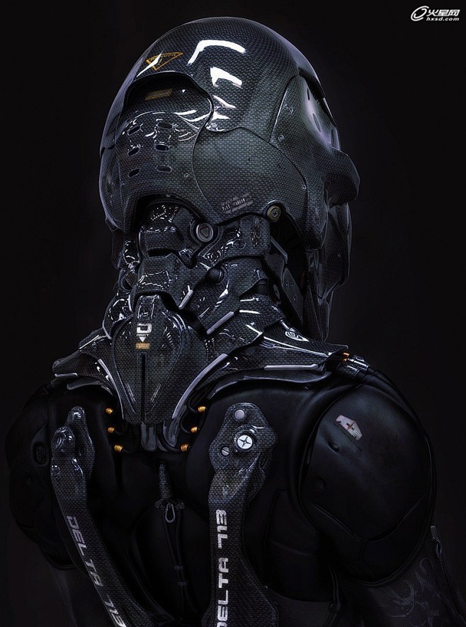 一组霸气的三维模型怪兽机械未来感十足三维作品顶尖设计中国顶尖创意