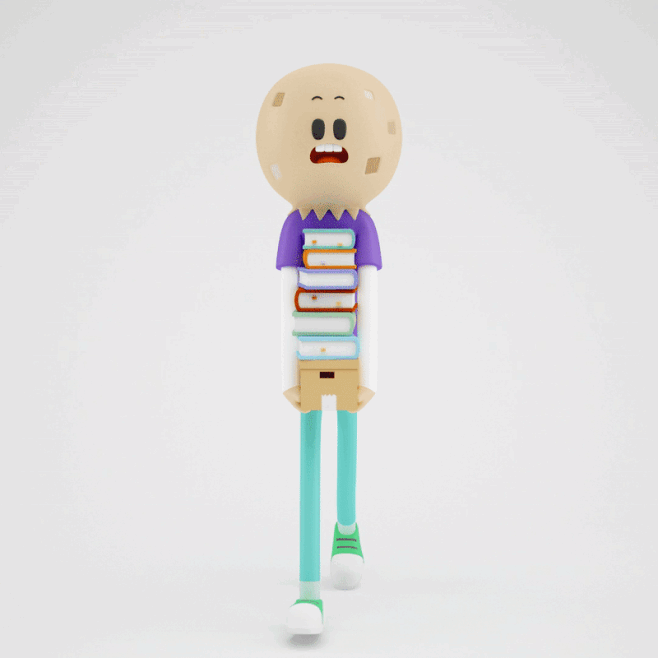 239 @匠心课堂 c4d动态gif 风格场景模型建模设计参考图