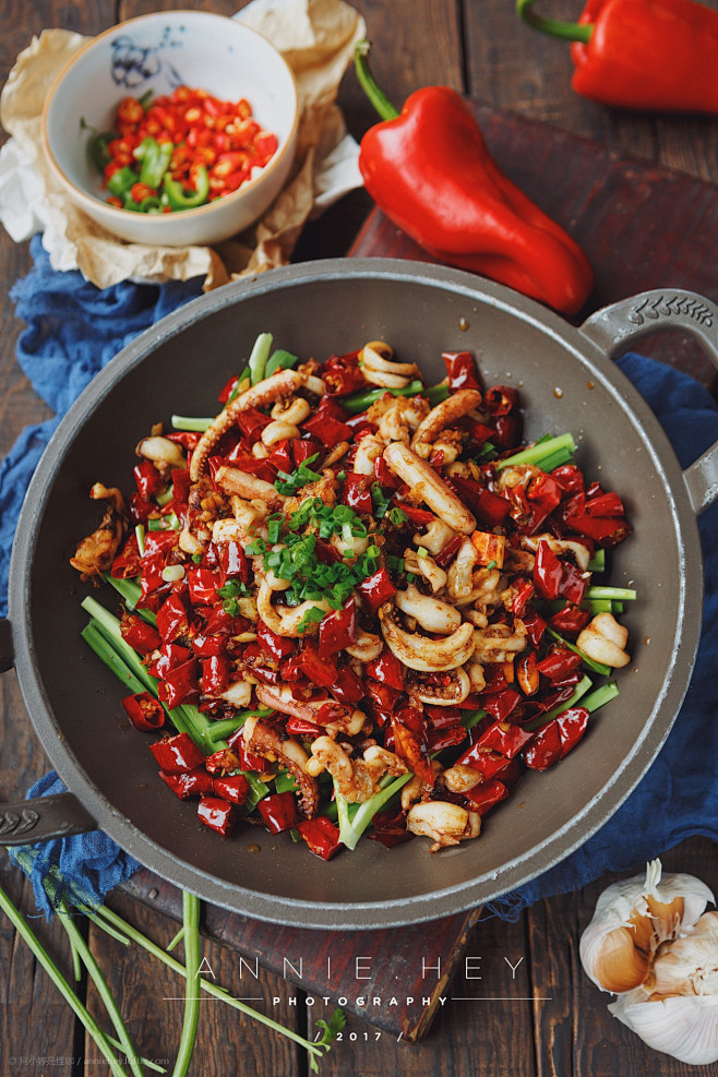 好吃到颤抖的酸辣鱿鱼