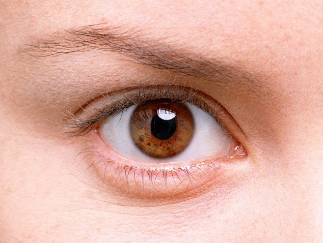 眼部特写图片