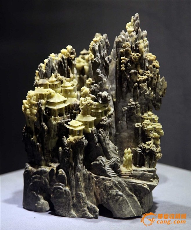 峭崖到翠1983年林正清作