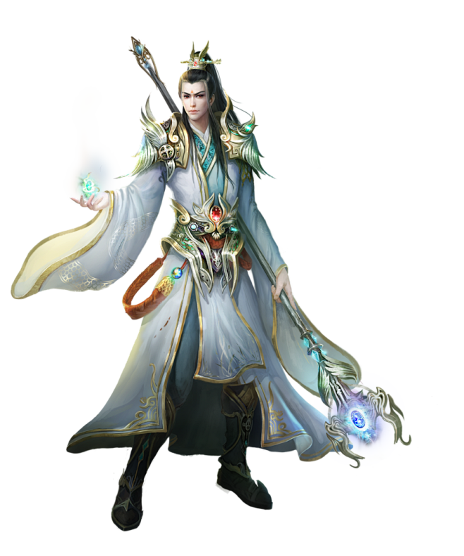 筱筱小墨♂从庚橙转采于2016-04-03 00:43:39游戏原画插画(玄幻人物)