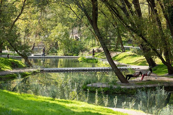 水下泉的利用哈尔科夫水上景观公园sbmstudio–mooool木藕设计网