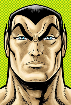 美国动漫英雄人物一寸相