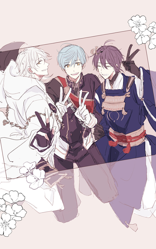 刀剑乱舞鹤丸国永一期一振三日月宗近いちみかとかまとめ1