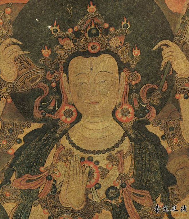 梵天礼佛护法图北墙东侧梵天礼佛护法图北墙东侧从西往东诸天排列顺序