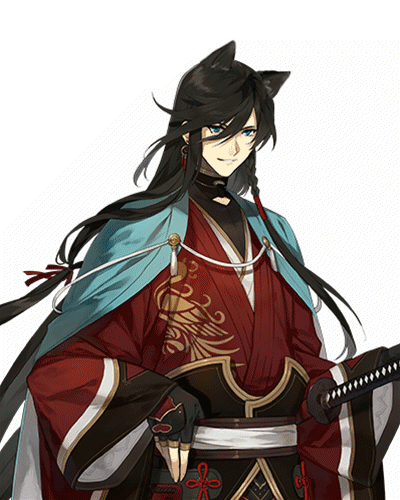 刀剑乱舞兽耳gif不动戳大猛烈戳会抖哦x