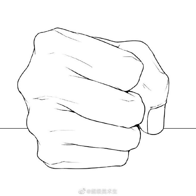多种拍手握拳动态线稿 . 学习速写人物插画参考 67676767