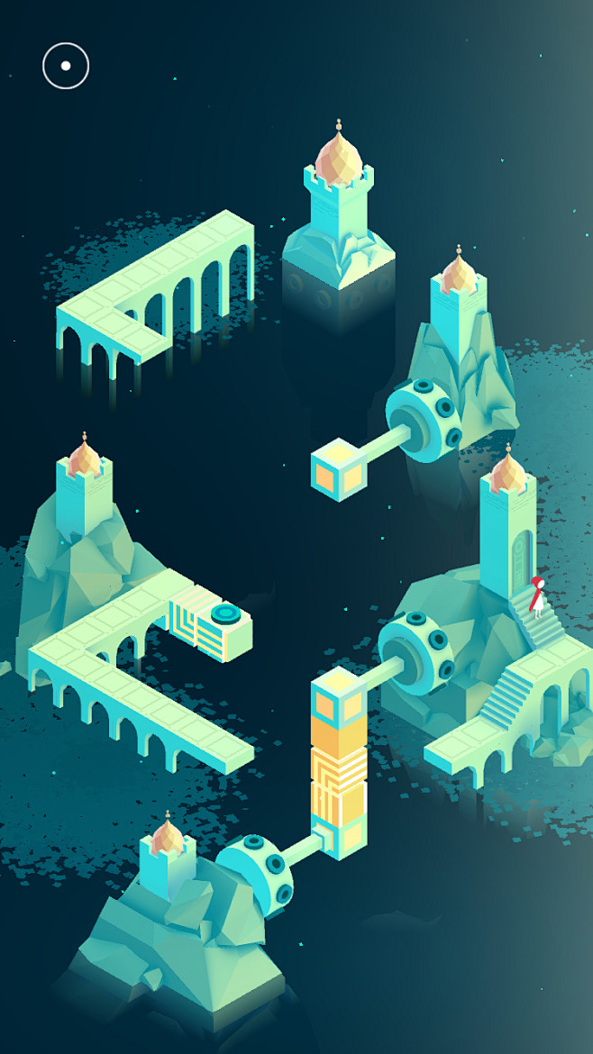 纪念碑谷2插画配色采集