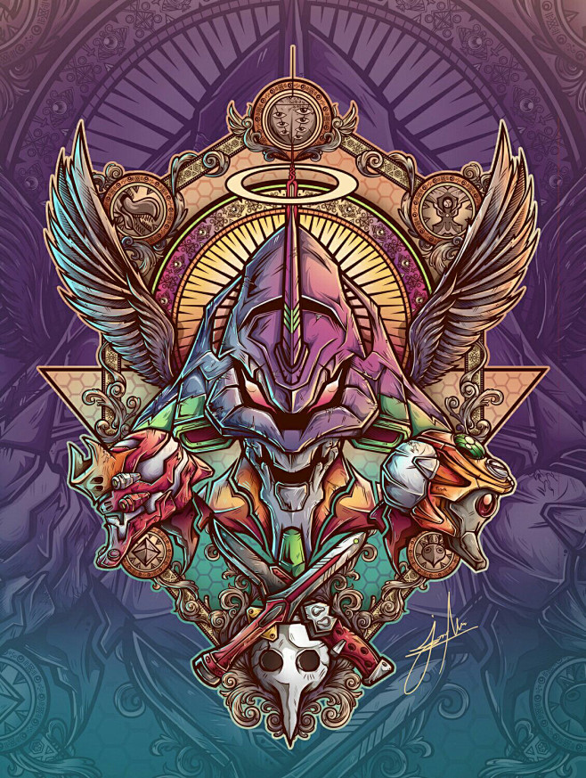 eva新世纪福音战士手机壁纸