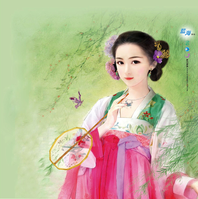 古风手绘美人