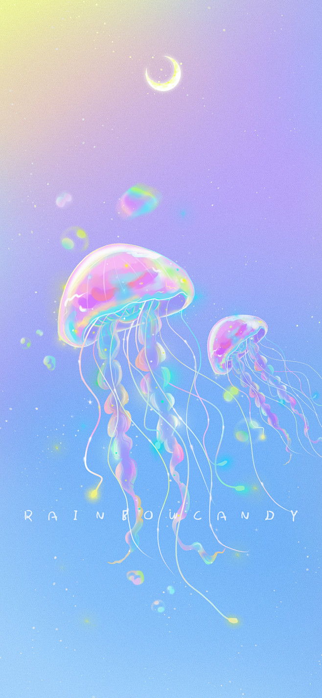 彩虹糖的梦水母