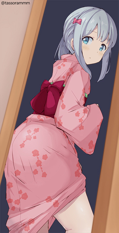 浴衣の和泉纱雾ちゃん