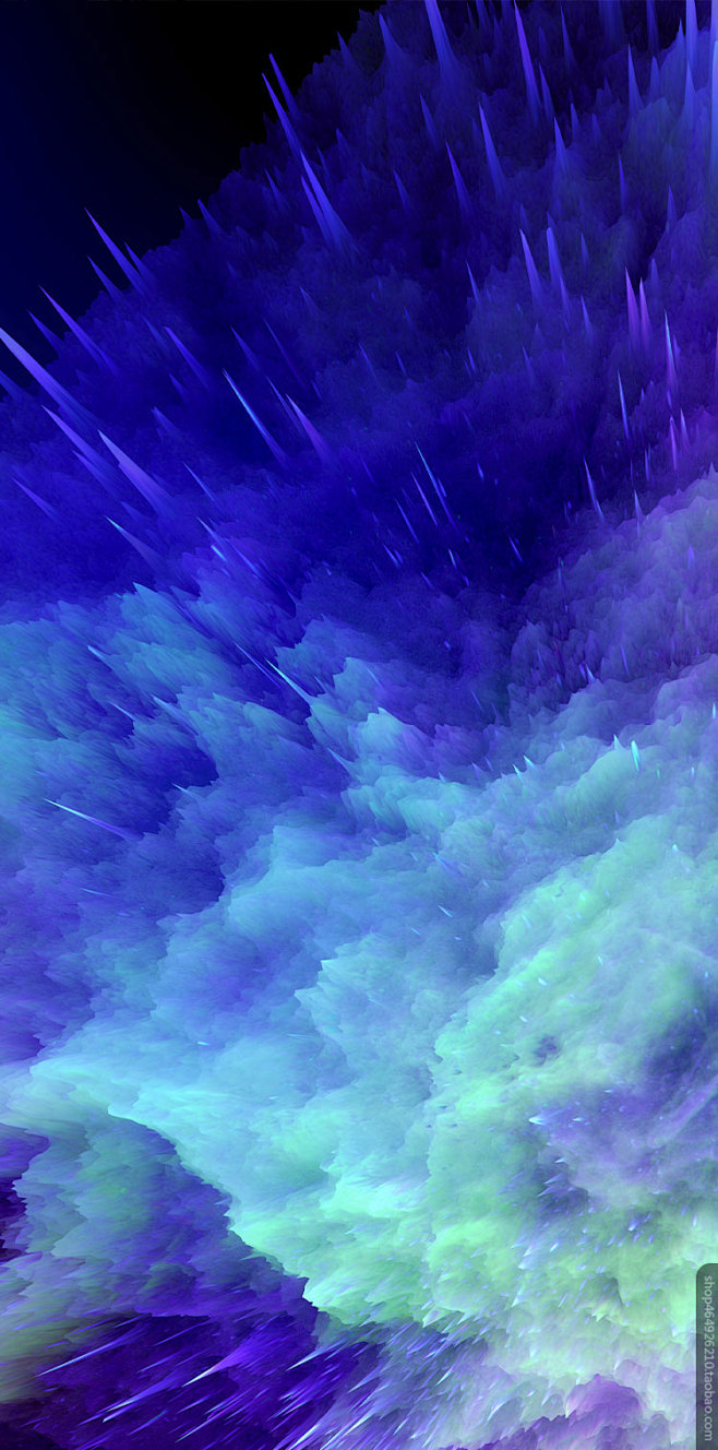 唯美梦幻彩星空