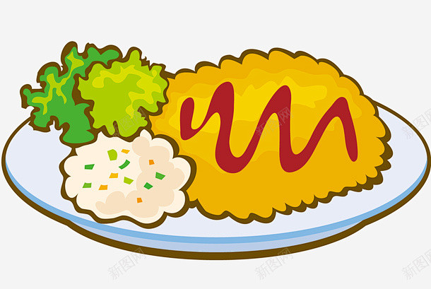 一份美味的米饭矢量图高清素材免费下载设计图片页面网