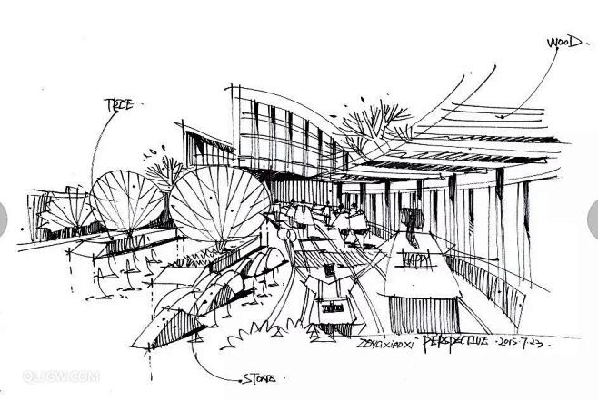 认真画完这108张草图手绘不求人景观设计秋凌景观网景观设计师培训秋