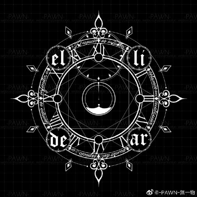 幻书op沙之书的法阵设计法阵设计一般就是提取角色关键词比如沙漏时间