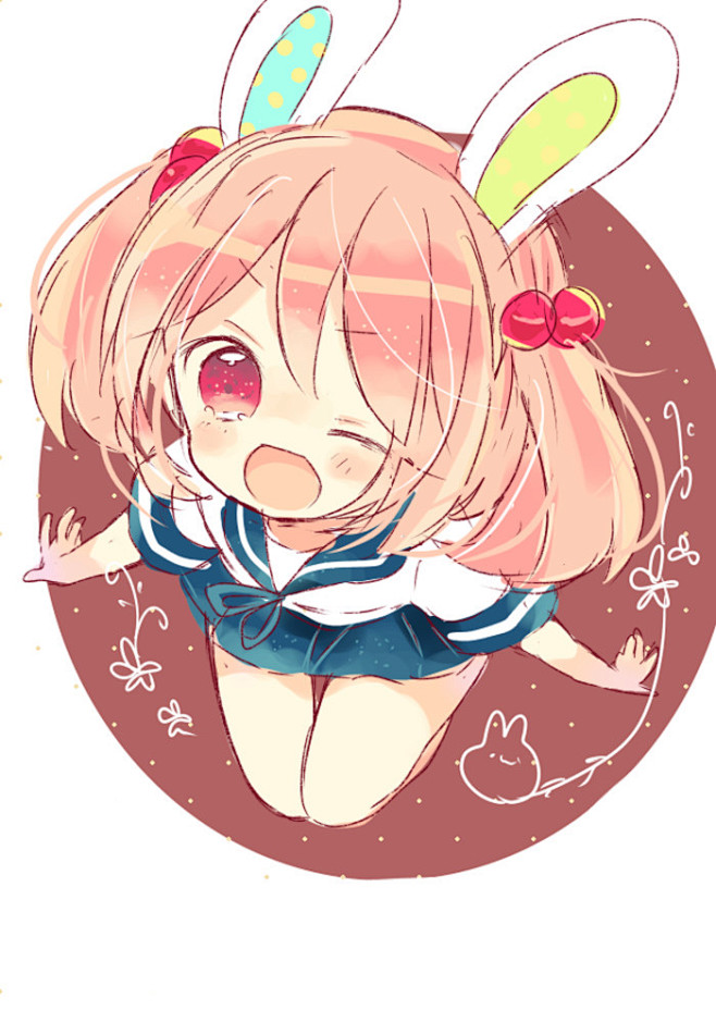 二次元萌系q版动漫插画头像qianxi丶