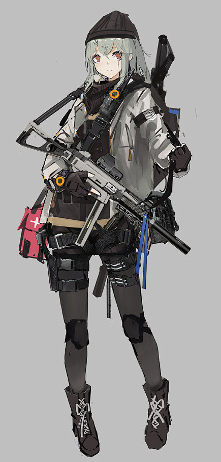少女前线官方人设图片手游少女前线枪械动漫美少女高清设定图片