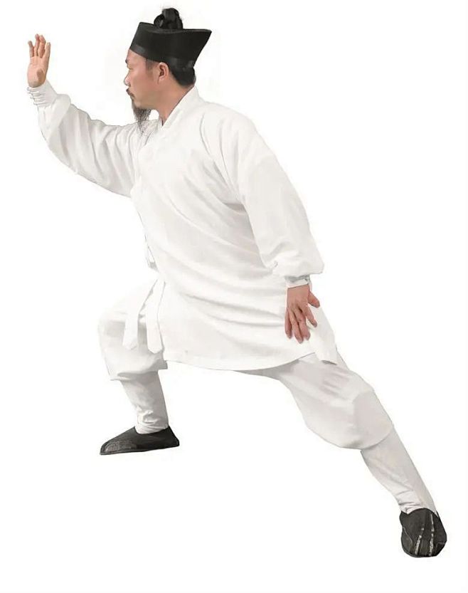 武当太极28势第七势白鹤亮翅最耳熟能详的仙家太极动作