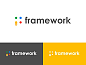 framework - Logo Design Concept creative human frame work google minimalist f letter alphabet modern logomark app icon logo designer logo designs concept designer portfolio branding brand identity