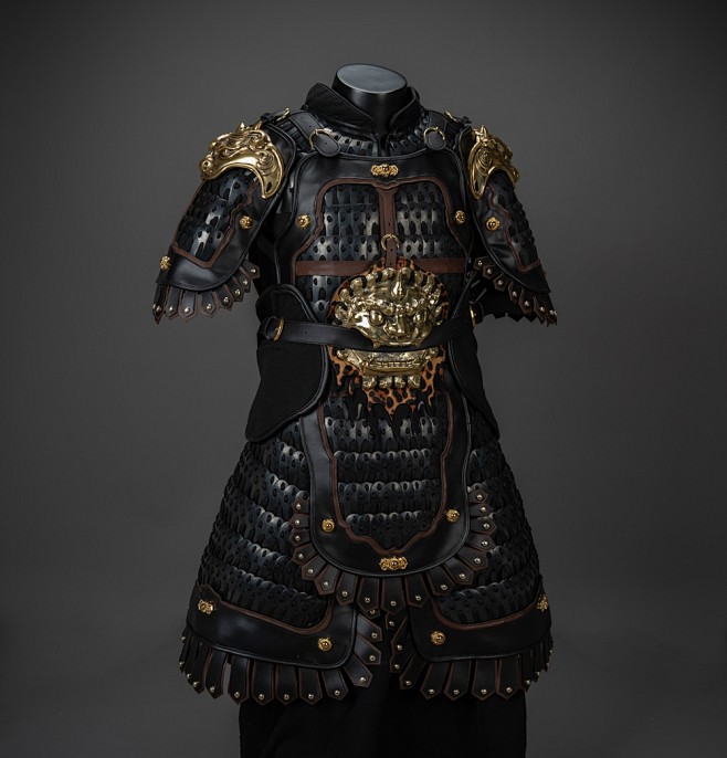 trn宋明扎甲札甲甲胄真人可穿中式盔甲将校淘宝网