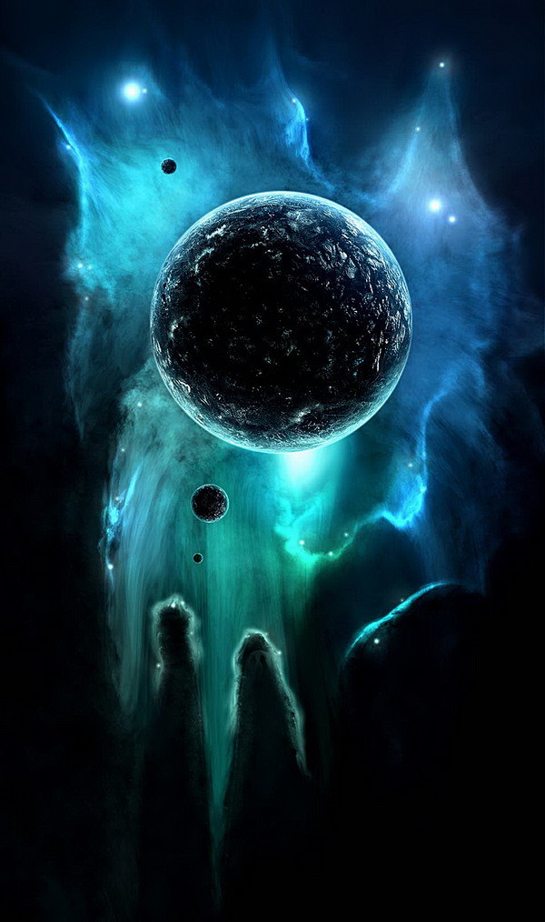 josefbarton科幻宇宙星空插画欣赏2设计之家