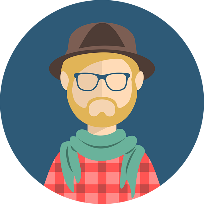 用户默认头像头像图标商务各种职业icon农民图标