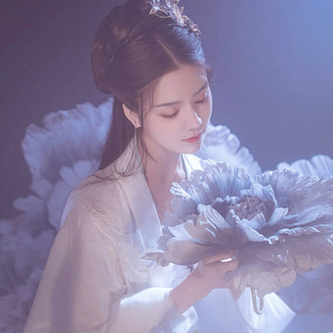 微博自截古风汉服女生头像