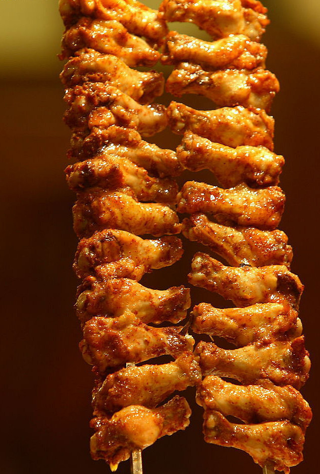 串烤鸡翅根