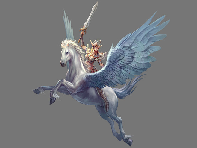 英雄无敌online银精灵银飞马骑士永歌军团