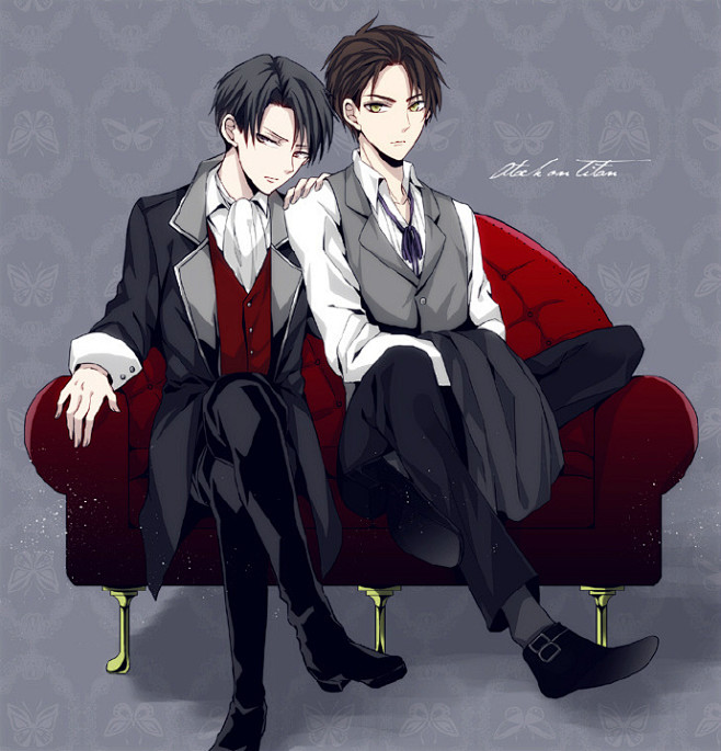 进击的巨人# #利威尔兵长# #艾伦耶.