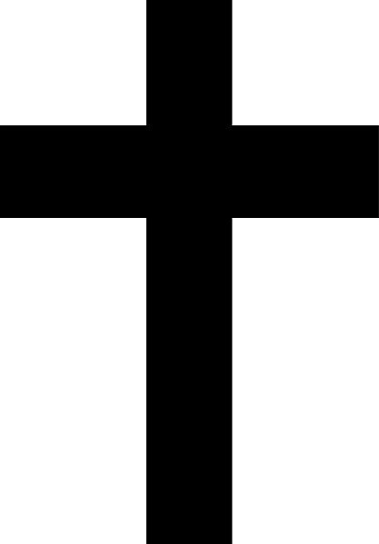 空心十字架符号图片