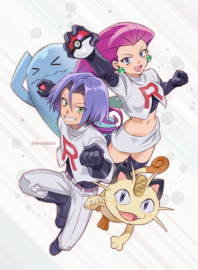 宠物小精灵口袋妖怪神奇宝贝火箭队