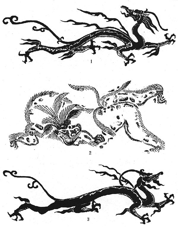 高清矢量图案中国风古典雕刻镂空花纹龙鸟兽平面设计素材图库淘宝网