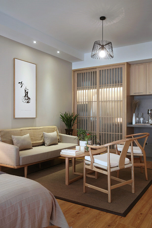 中式新中式日式混搭禅意家具创意家居装修风格