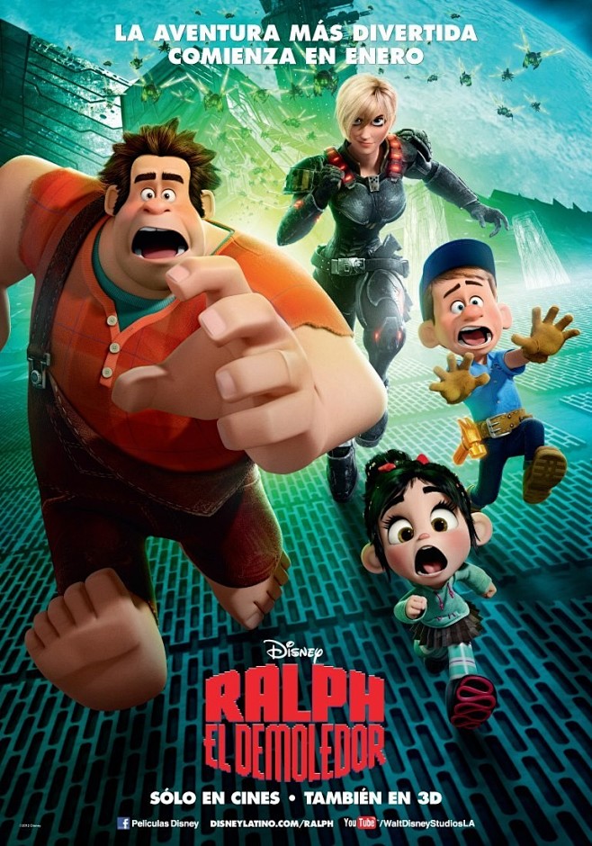 海报篇09无敌破坏王wreckitralph