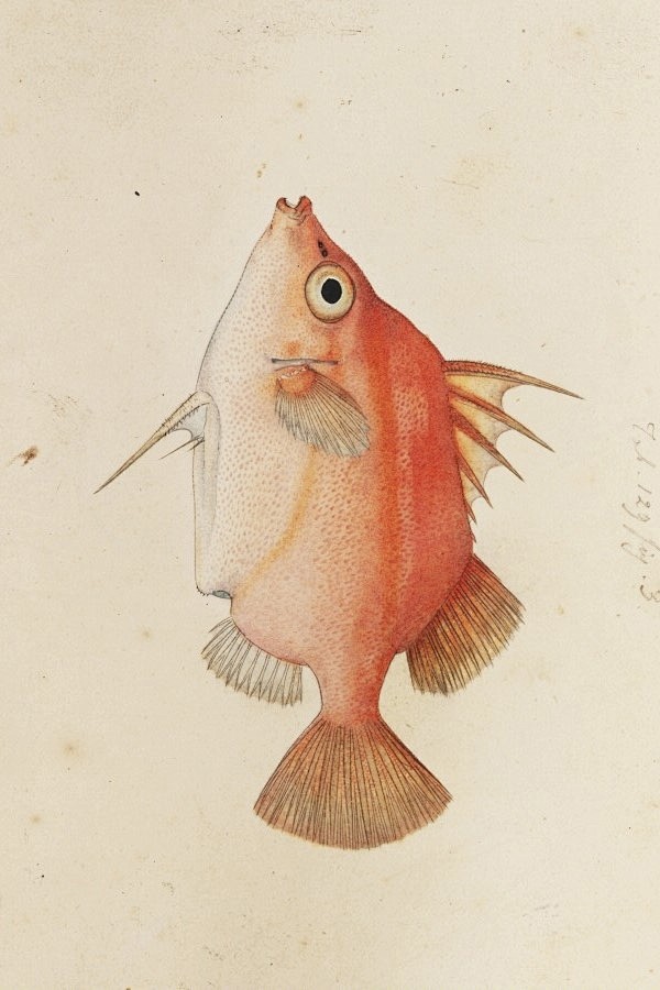 鱼类图鉴马面鲀