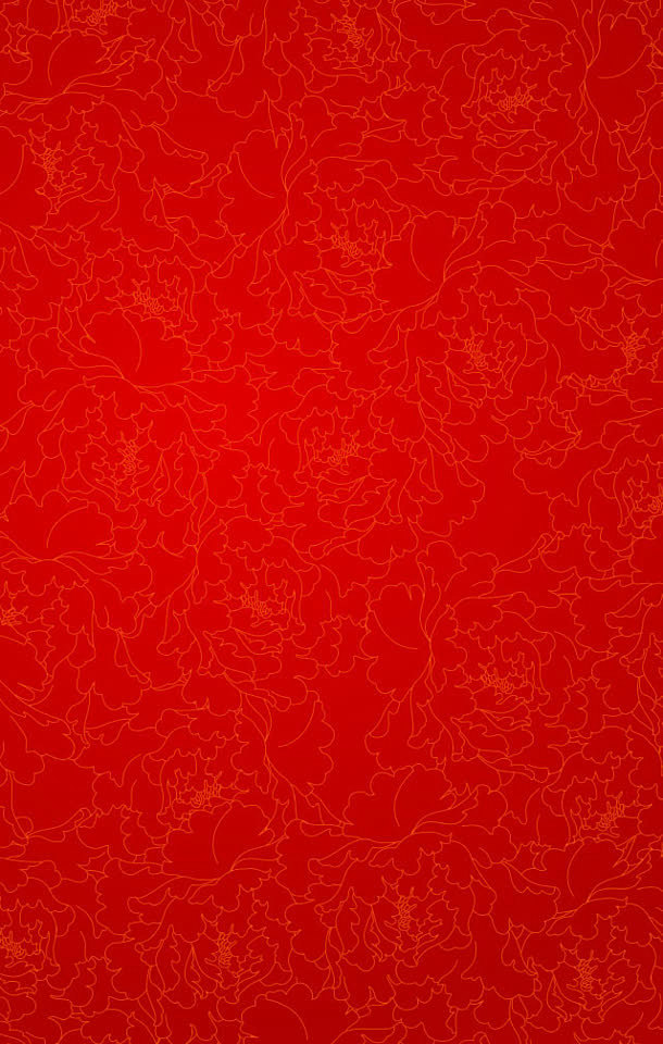 古风红色线条背景