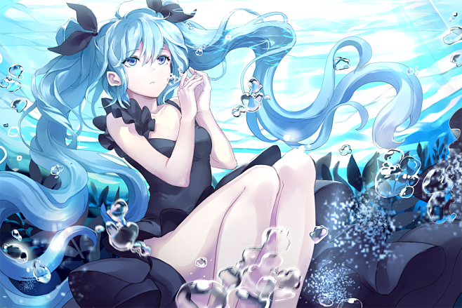 miku深海少女可放大初音二次元