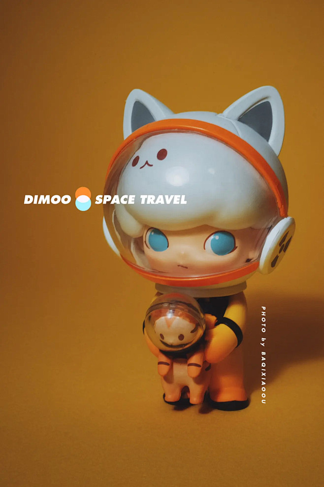 dimoo太空系列之喵星太空人