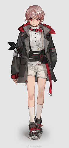 com梦野黑甜的照片 - 微相册1小胖吃包子采集到人设-红色系