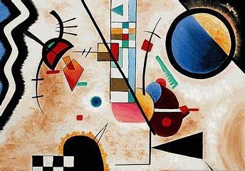 康定斯基抽象画作品