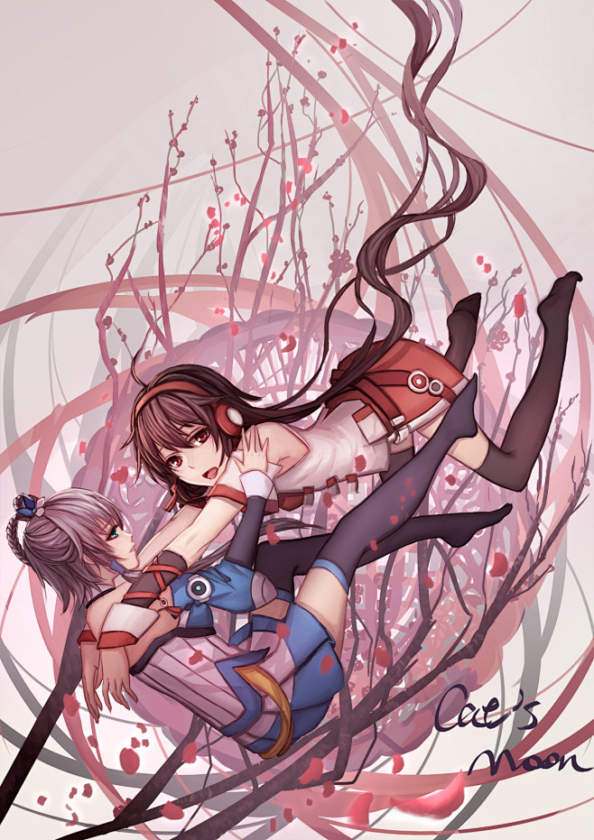 洛天依##乐正绫##百合##catsm.