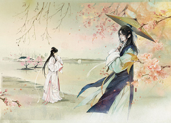 古风情侣﹏苏苏同采自weibo.com该采集也在以下画板加载更多