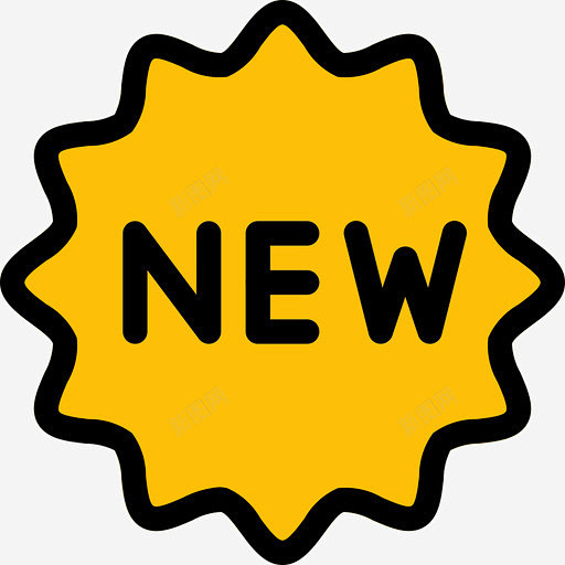 购物94线性颜色图标 平面电商 创意素材新款图标氧气sen同采自ixintu