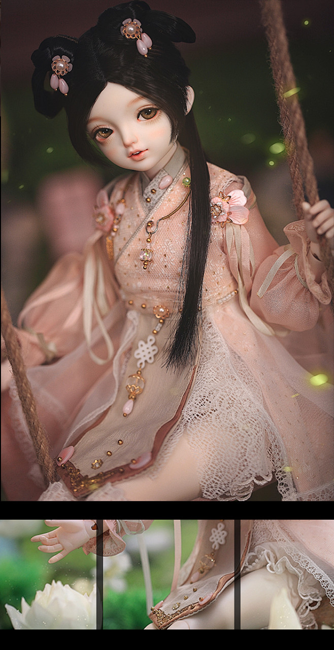 龙魂人形社bjd娃衣四分42女玥官服42gc0017淘宝网