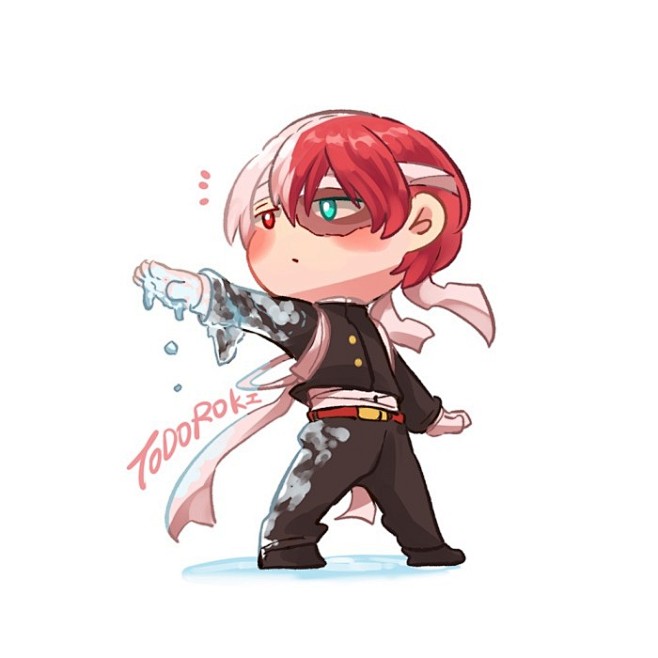 我的英雄学院轰焦冻轰总q版