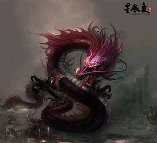 卡牌设计# #角色设计#龙设定 翅膀龙 飞龙 龙怪